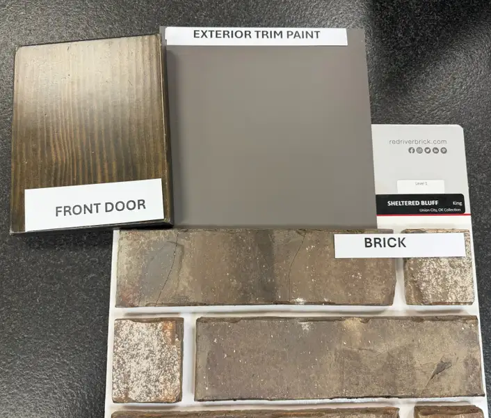 Sample of building materials used in homes in Horizons at Bankston Estates, Alvarado (Image 3). Sample of building materials used in homes in Horizons at Bankston Estates, Alvarado (Image 3).