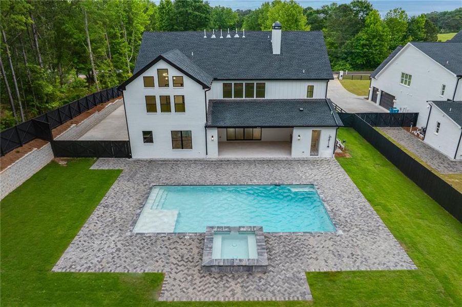 Exterior details and patio area of a home in , Bethlehem (Image 32). Exterior details and patio area of a home in , Bethlehem (Image 32).