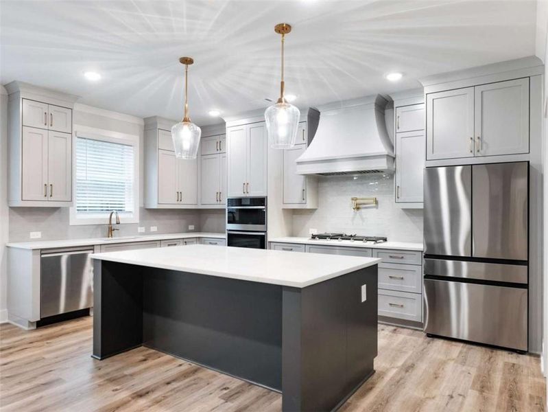Furnished interior view inside a new home in , Buford (Image 3).
