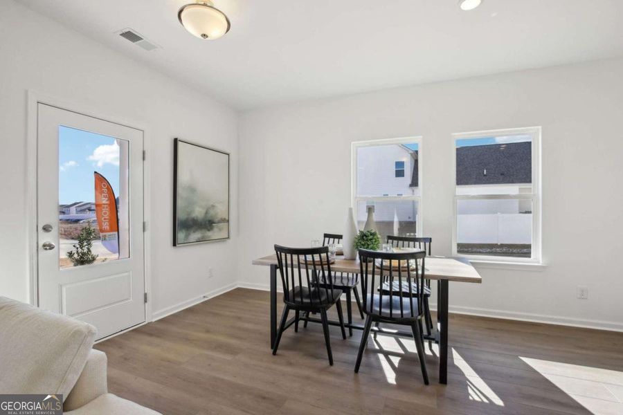 Furnished interior view inside a new home in Crescent Towns, Riverdale (Image 9).