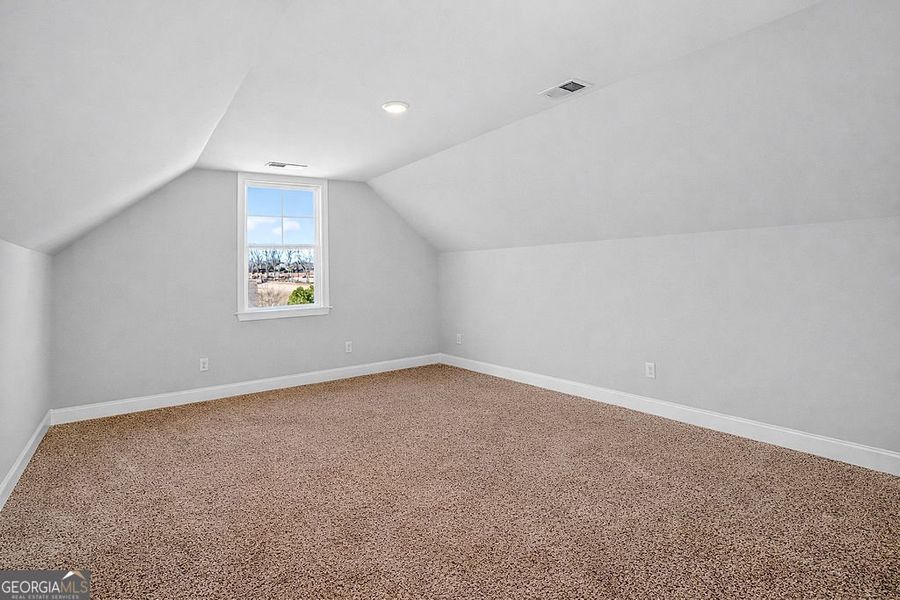 Spacious, unfurnished interior of a new home in Stone Brooke, Gray (Image 25).