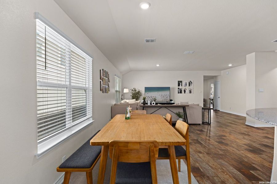 Furnished interior view inside a new home in The Canyons at Amhurst, San Antonio (Image 39).
