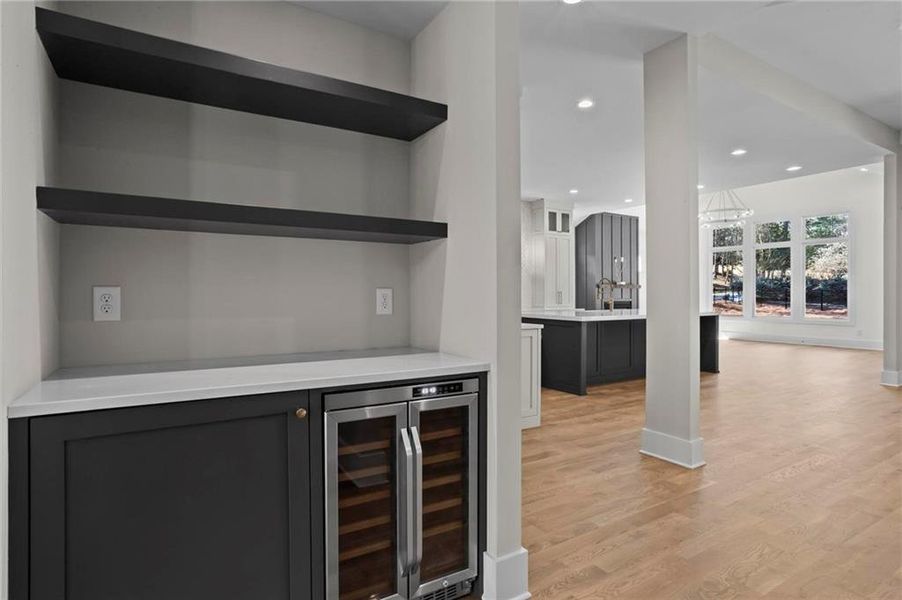 Furnished interior view inside a new home in , Atlanta (Image 13).