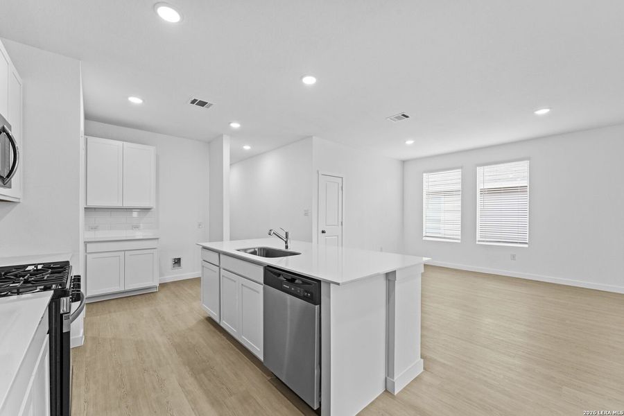 Furnished interior view inside a new home in Legacy Point, Von Ormy (Image 9).