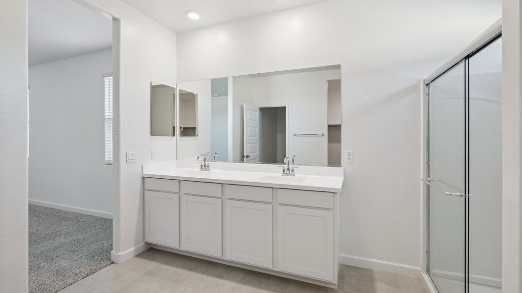 Furnished interior view inside a new home in Desert Moon Estates, Buckeye (Image 8).