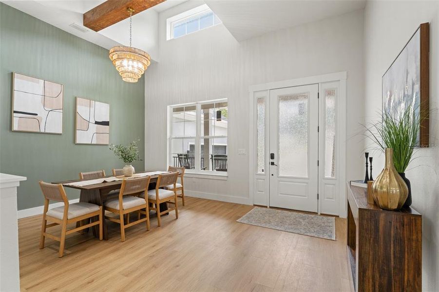 Furnished interior view inside a new home in , Brooksville (Image 60). Furnished interior view inside a new home in , Brooksville (Image 60).