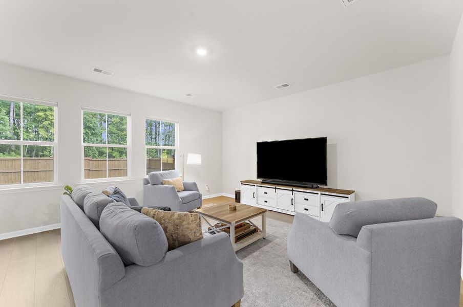 Furnished interior view inside a new home in , Summerville (Image 47). Furnished interior view inside a new home in , Summerville (Image 47).