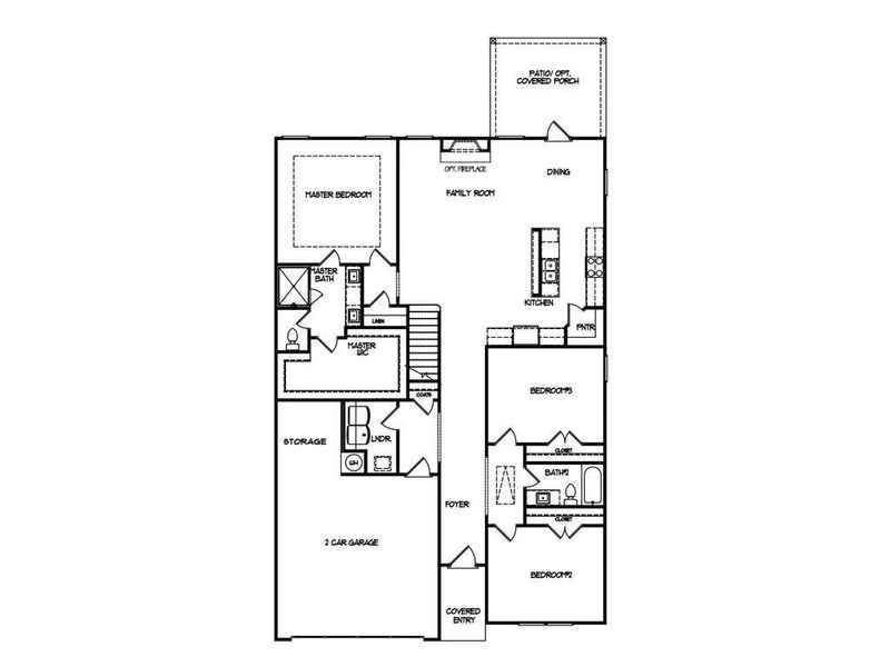 2D floor plan layout of this home in Red Bird Manor, Jefferson, GA (Image 3). 2D floor plan layout of this home in Red Bird Manor, Jefferson, GA (Image 3).