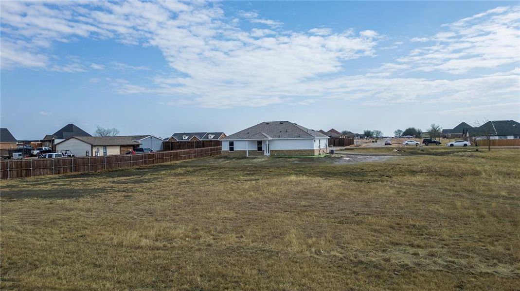 Exterior details and patio area of a home in , Crandall (Image 3).