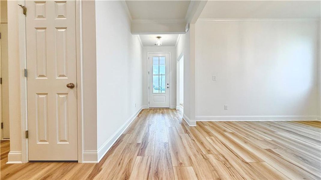 Spacious, unfurnished interior of a new home in Wehunt Meadows, Hoschton (Image 11). Spacious, unfurnished interior of a new home in Wehunt Meadows, Hoschton (Image 11).