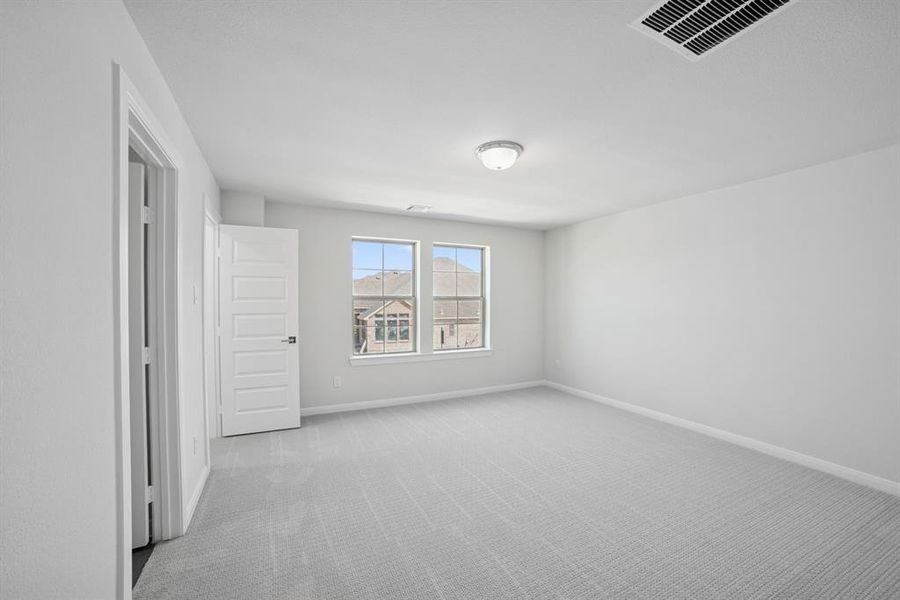 Spacious, unfurnished interior of a new home in Karis - Village Series, Crowley (Image 29). Spacious, unfurnished interior of a new home in Karis - Village Series, Crowley (Image 29).