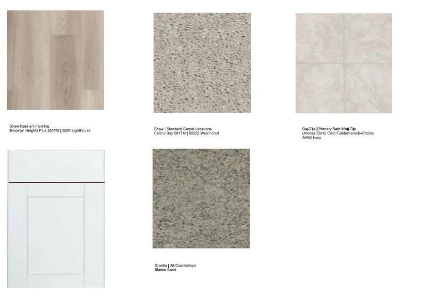 21906 Longhorn Ridge Drive design selections! This home is currently under construction and selections are subject to change.