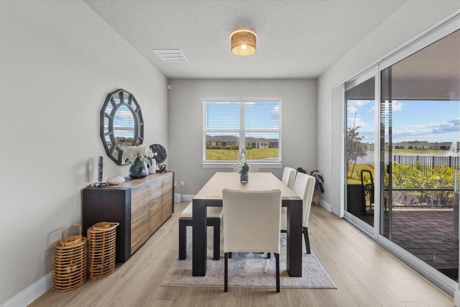 Furnished interior view inside a new home in Azalea, Port St. Lucie (Image 8).