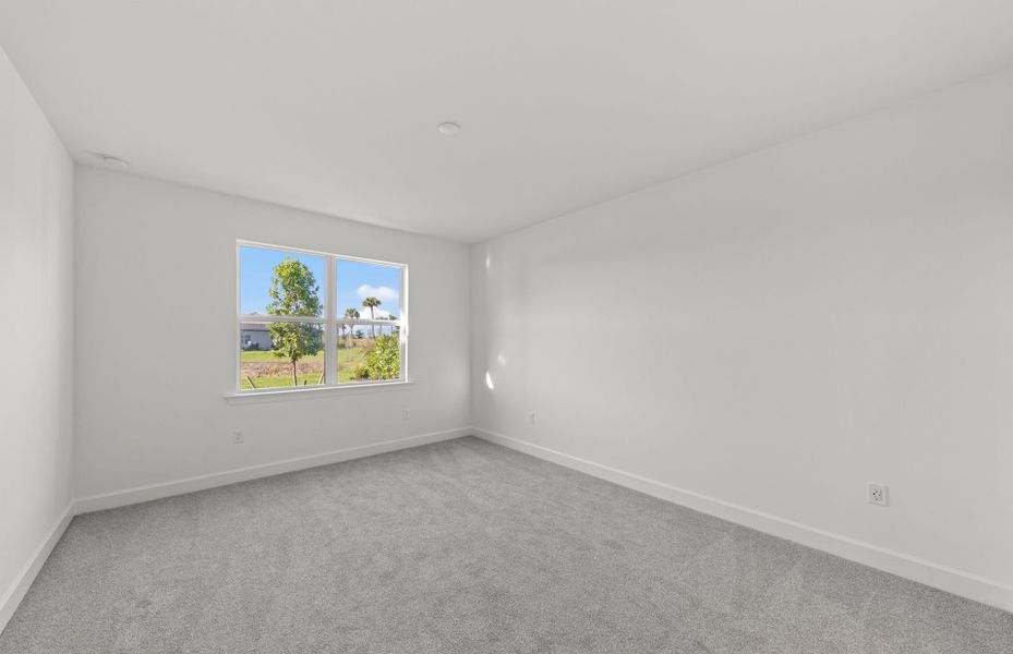 Spacious, unfurnished interior of a new home in TerraWalk at Babcock Ranch, Alva (Image 18). Spacious, unfurnished interior of a new home in TerraWalk at Babcock Ranch, Alva (Image 18).