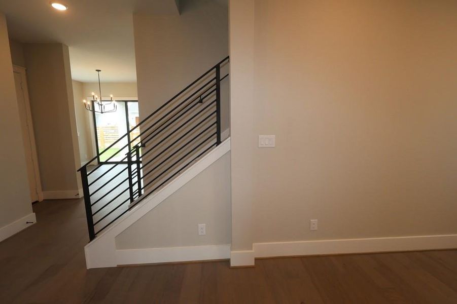 Spacious, unfurnished interior of a new home in Easthaven at Bridgeland Central - Vision Collection, Cypress (Image 6).