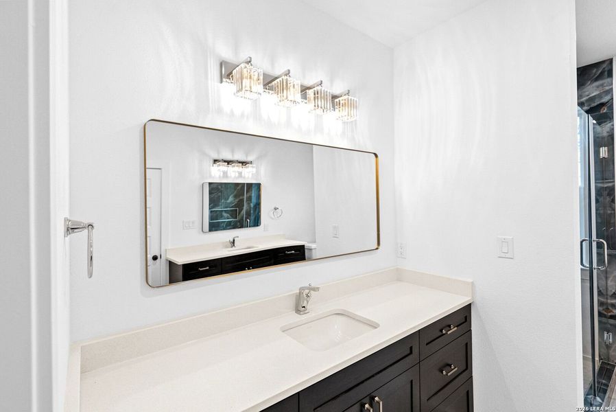 Furnished interior view inside a new home in , San Antonio (Image 16).