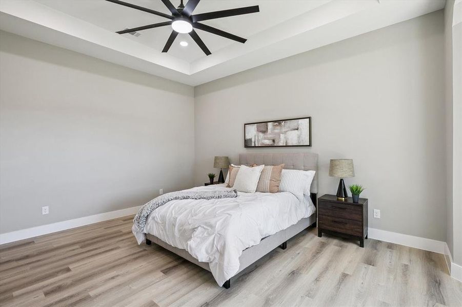 Furnished interior view inside a new home in , Arlington (Image 8).
