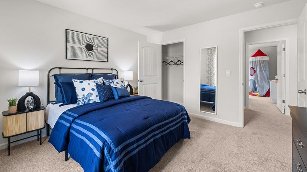 Furnished interior view inside a new home in Lost Creek, Dallas (Image 15).