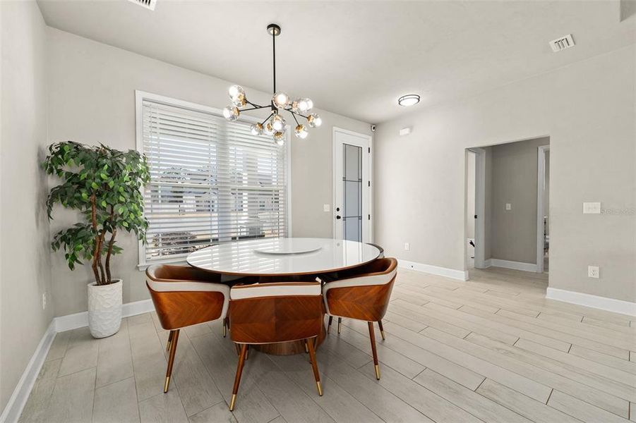Furnished interior view inside a new home in , Newberry (Image 34).