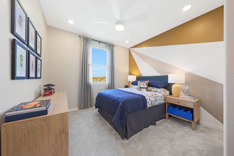 Representative furnished interior of a home built from the Pacific by Mattamy Homes in White Tank Vistas, Waddell (Image 31).