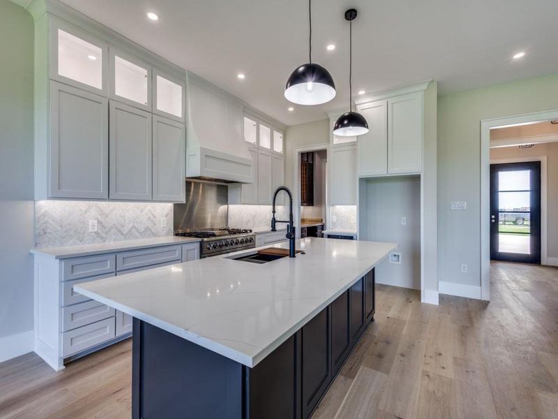 Furnished interior view inside a new home in , Gunter (Image 4).