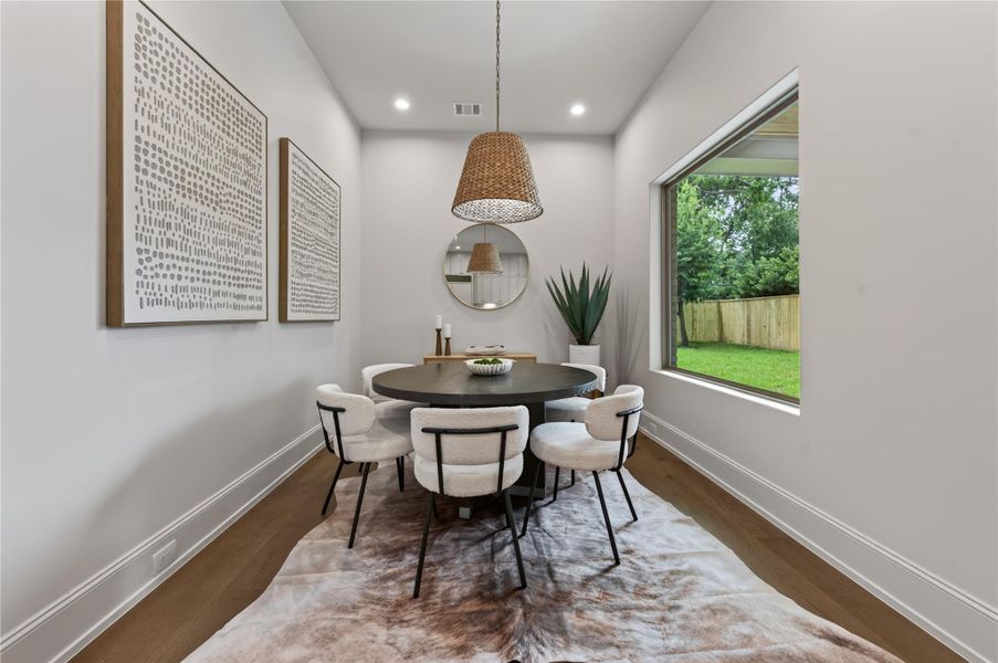 Furnished interior view inside a new home in , Houston (Image 11). Furnished interior view inside a new home in , Houston (Image 11).