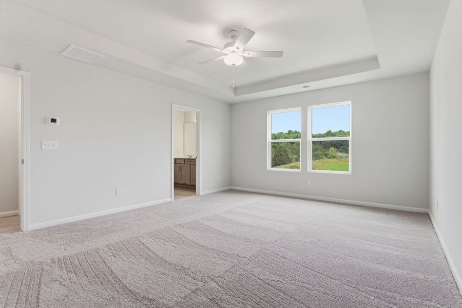 Spacious, unfurnished interior of a new home in Piper Creek, Newton (Image 20). Spacious, unfurnished interior of a new home in Piper Creek, Newton (Image 20).