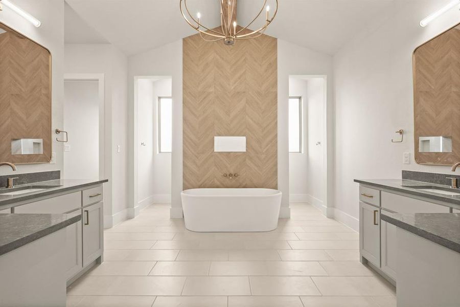 Furnished interior view inside a new home in Chapel View, Heath (Image 15).