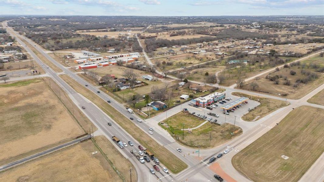 Intersection of hwy 80 and Ric Williamson