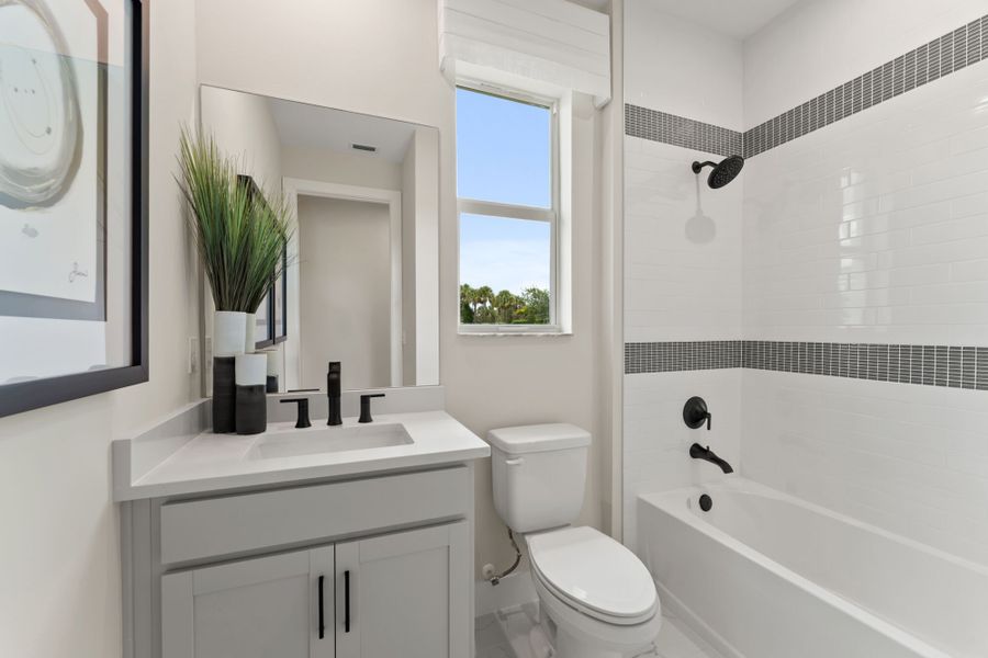 Representative furnished interior of a home built from the Haven by Mattamy Homes in Tradition, Port St. Lucie (Image 12). Representative furnished interior of a home built from the Haven by Mattamy Homes in Tradition, Port St. Lucie (Image 12).
