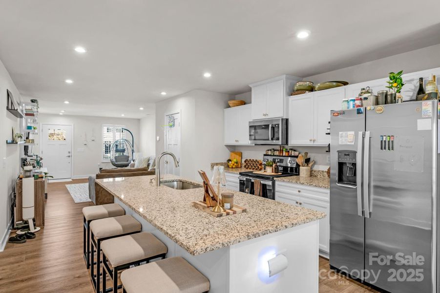 Furnished interior view inside a new home in , Troutman (Image 3).