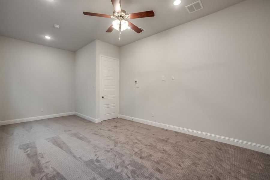 Beazer Homes Treeline Meridian Floorplan. This is not a photo of the actual home, but is a photo of the Meridian floorplan.