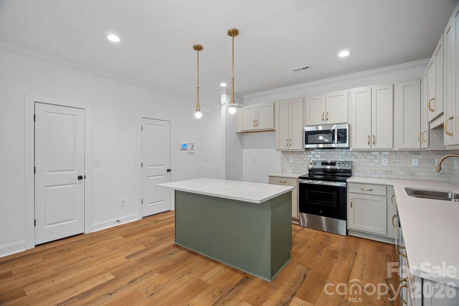Furnished interior view inside a new home in , Charlotte (Image 12).