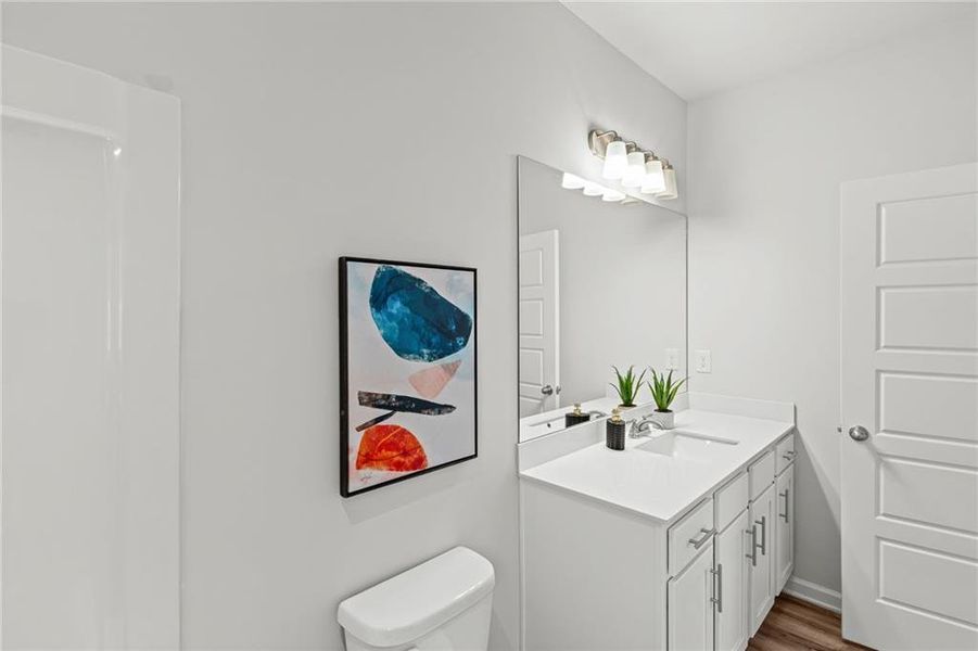 Furnished interior view inside a new home in Overlook at Marina Bay, Gainesville (Image 17).