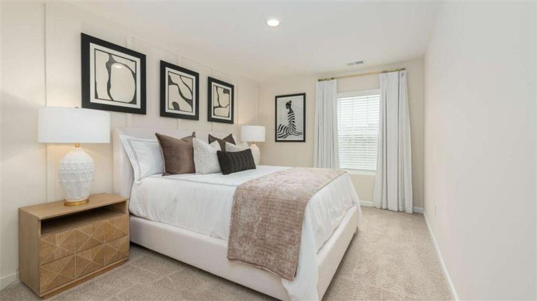 Furnished interior view inside a new home in Mableton Station, Mableton (Image 25).