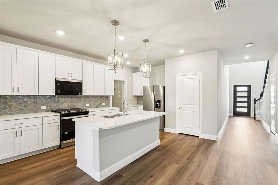 Photo is not of the actual home, but is an inspirational photo of builder’s model home and may depict options, furnishings, and/or decorator features that are not included.