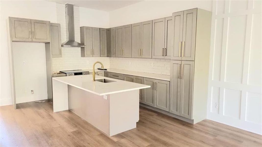 Furnished interior view inside a new home in , Dahlonega (Image 6).