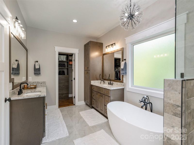 Furnished interior view inside a new home in , Hendersonville (Image 14).