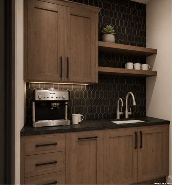Close-up of interior finishes inside a home in , Boerne (Image 10).