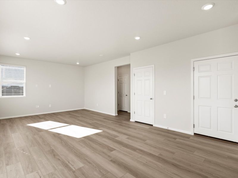 Spacious, unfurnished interior of a new home in Meridian Ranch, Peyton (Image 6). Spacious, unfurnished interior of a new home in Meridian Ranch, Peyton (Image 6).
