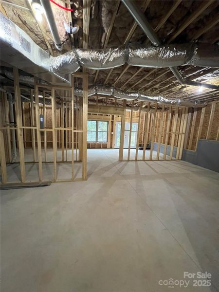 In-progress construction of a new home in , Hickory, NC (Image 37).