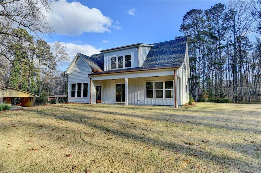 Exterior details and patio area of a home in , Lawrenceville (Image 35).