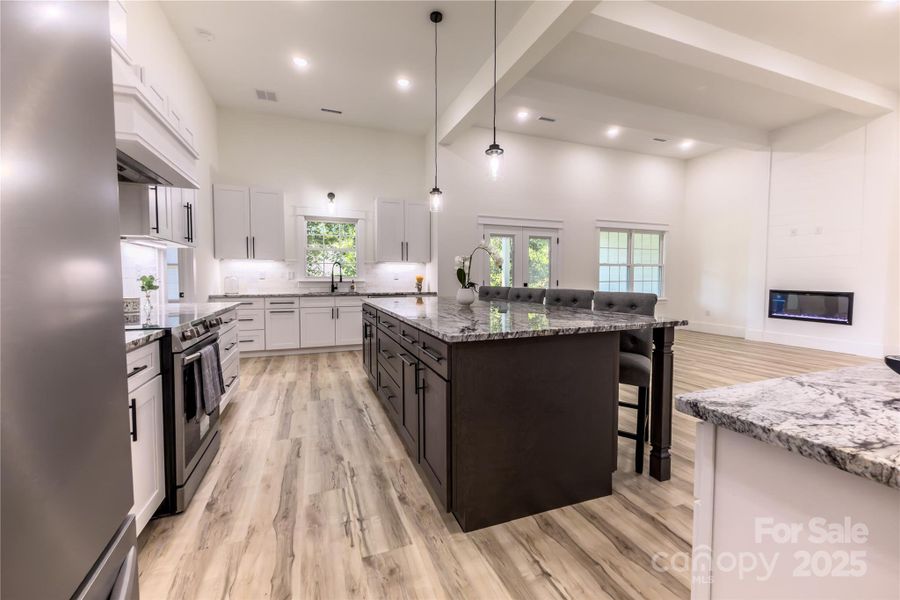 Furnished interior view inside a new home in , Hickory (Image 8).