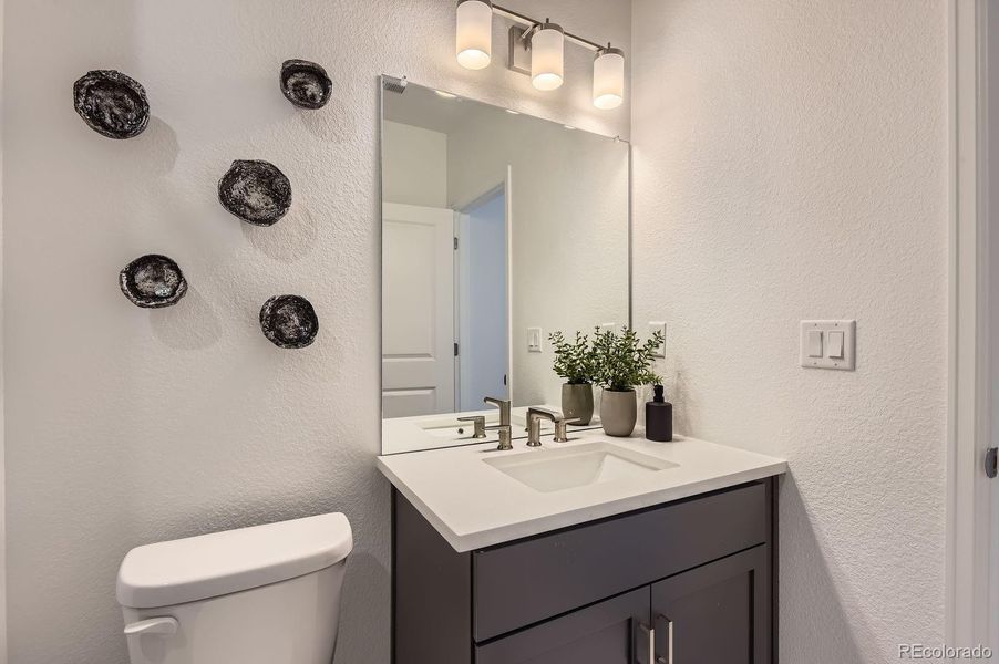 Furnished interior view inside a new home in , Parker (Image 40).