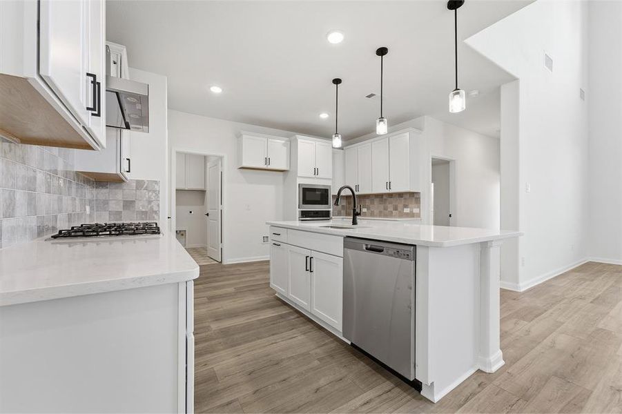 Furnished interior view inside a new home in La Terra, Celina (Image 5).