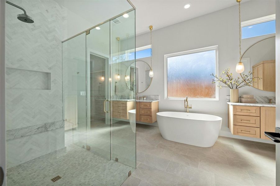 Furnished interior view inside a new home in , Austin (Image 13). Furnished interior view inside a new home in , Austin (Image 13).