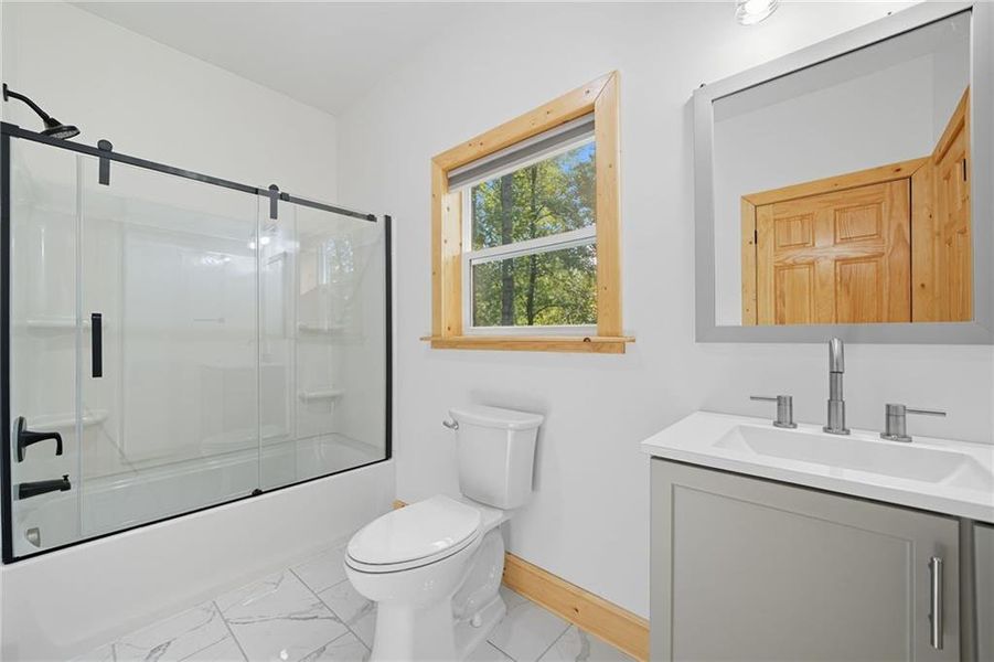 Furnished interior view inside a new home in , Talking Rock (Image 29).