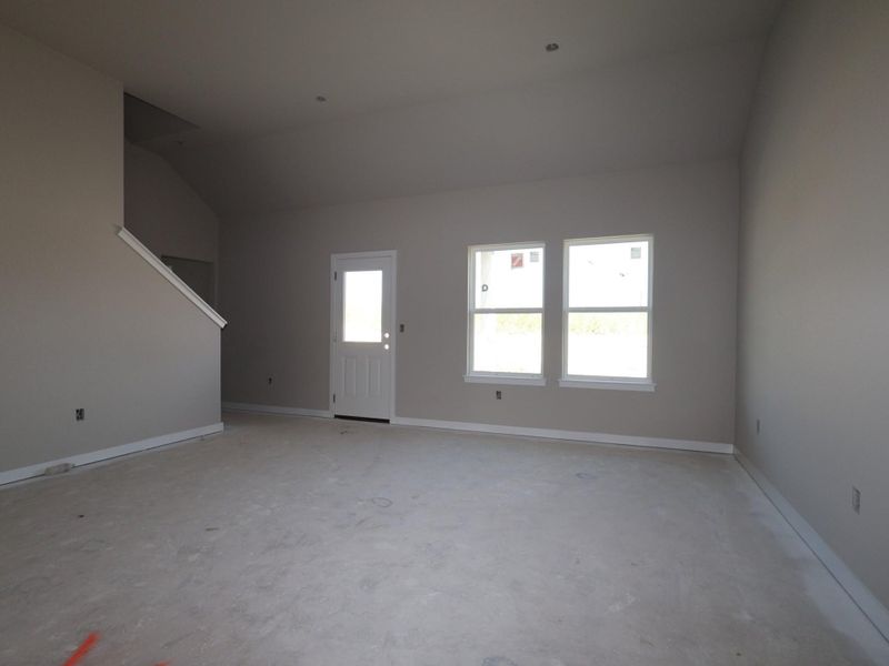 In-progress construction of a new home in Cascades at Onion Creek, Austin, TX (Image 10).