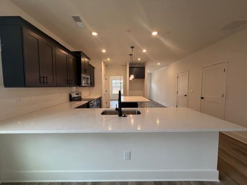 Furnished interior view inside a new home in Thunder Ridge, Dawsonville (Image 5).