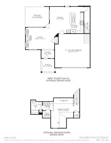 2D floor plan layout for the Palazzo by Epcon Communities in The Grove at Haven Hill, Lenoir City, TN (Image 29). 2D floor plan layout for the Palazzo by Epcon Communities in The Grove at Haven Hill, Lenoir City, TN (Image 29).